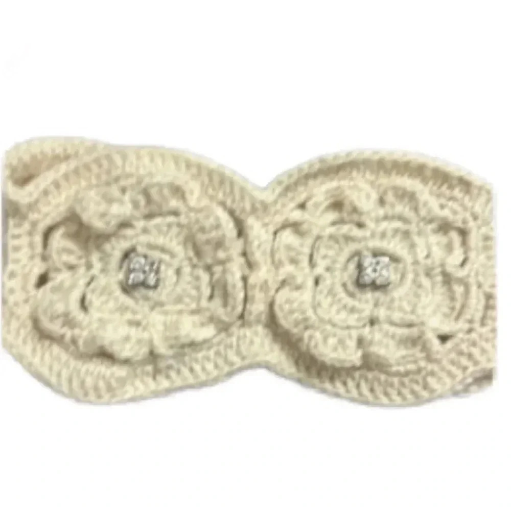 KNITTED HEAD BAND & NECK WARMER
-HAND MADE